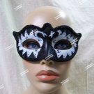 Gothic Black & White Swan Eye Mask Prima Ballerina Evil Wicked Odile Masquerade Gothic Black & White Swan Eye Mask Prima Ballerina Evil Wicked Odile Masquerade