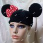Licensed Disney Minnie Mouse Beanie Hat Ears & Bow Costume Miss Minerva Teen Kid