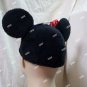 Licensed Disney Minnie Mouse Beanie Hat Ears & Bow Costume Miss Minerva Teen Kid