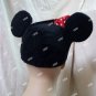 Licensed Disney Minnie Mouse Beanie Hat Ears & Bow Costume Miss Minerva Teen Kid