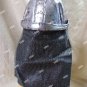 Silver Black Knight Helmet Hat Fake Mesh Chainmail Armor Noble Medieval Warrior
