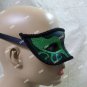 Green Glitter Eye Mask Royal Masquerade Ball Venetian Wicked Witch Poison Ivy