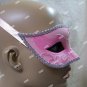 Light Pink Glitter Eye Mask Royal Masquerade Ball Venetian Ballerina Princess