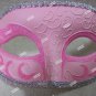 Light Pink Glitter Eye Mask Royal Masquerade Ball Venetian Ballerina Princess
