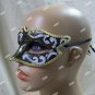 Gothic Black White Gold Eye Mask Glitter Renaissance Masquerade Venetian Unisex