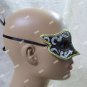 Gothic Black White Gold Eye Mask Glitter Renaissance Masquerade Venetian Unisex