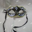 Gothic Black White Gold Eye Mask Glitter Renaissance Masquerade Venetian Unisex Gothic Black White Gold Eye Mask Glitter Renaissance Masquerade Venetian Unisex