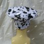 Black White Cow Print Chef Hat Cook BBQ Master Beef Roast Western Cowpoke Farmer