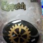 Black Steampunk Eyepatch Printed Cog Industrial Gear Pirate Swashbuckler Fantasy