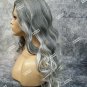 Dark Angel Wig Roots Wicked Witch Sorceress Goth Vampire Ghost Phantom Spirit
