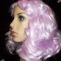 Pastel Lilac Wavy Flapper Wig Bob Games Chaperone Effie Escort Party Girl Clown