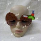 Tropical Coconut Drinks Costume Glasses Luau Parrothead Pina Colada Sunglasses