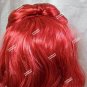 Red Lethal Beauty Wig Poison Ivy Comic Villain Starfire Little Mermaid Ariel