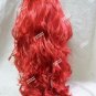 Red Lethal Beauty Wig Poison Ivy Comic Villain Starfire Little Mermaid Ariel