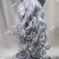 Mixed Gray Cosplay Doll Wig Bow Manga Comic Book Kawaii Anime Rave Party Cosplay
