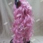 Light Pink Cosplay Doll Wig Bow Manga Comic Book Kawaii Anime Rave Party Cosplay