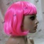 Pink Partyrama Bob Wig 20s Flapper Retro Go Go Mod 70s Charleston Rave Wear BCA