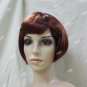 Reddish Brown Babe Wig 20s Flapper Chicago Roaring Gatsby Cabaret Charleston 30s