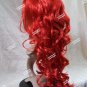 Red Pop Art Superhero Wig Poison Ivy Comic Book Anime Rave Lil Mermaid StarFire