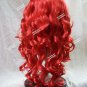 Red Pop Art Superhero Wig Poison Ivy Comic Book Anime Rave Lil Mermaid StarFire
