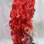 Red Pop Art Superhero Wig Poison Ivy Comic Book Anime Rave Lil Mermaid StarFire