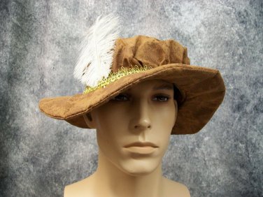 Floppy Mob Cap Renaissance Hat Tudor Medieval Artist Lord Peasant Messenger Poet