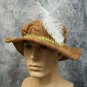 Floppy Mob Cap Renaissance Hat Tudor Medieval Artist Lord Peasant Messenger Poet