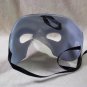Black Silver Long Nose Mask Venetian Masquerade Plague Doctor Casanova Opera NEW