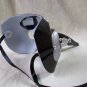 Black Silver Long Nose Mask Venetian Masquerade Plague Doctor Casanova Opera NEW