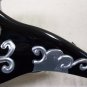 Black Silver Long Nose Mask Venetian Masquerade Plague Doctor Casanova Opera NEW