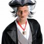 Black White Urban Vampire Wig Gothic Count Grandpa Munster Mad Hatter Wolverine