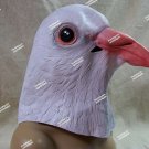 White Dove Costume Mask Bird Pigeon Homing Release Spirit Peace Wedding Prank OS