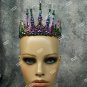 Iridescent Sea Siren Crown Tiara Queen Mermaid Princess Magical Witch Dark Fairy