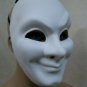 Creepy White Joker Face Costume Mask Purge Faceless Stalker Watchman Mime Comedy