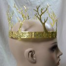 Gold Tree Branch Crown Antler Coral Renaissance Medieval Evil King Queen Forest