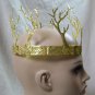 Gold Tree Branch Crown Antler Coral Renaissance Medieval Evil King Queen Forest