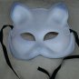 Glittery Sugar Skull Cat Eye Mask Mexican Day Dead Masquerade Dia De Los Muertos