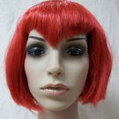 Short Red Va Va Vamp Wig Bobbed Widows Peak Bangs Goth EMO Gal Vampiress Witch Short Red Va Va Vamp Wig Bobbed Widows Peak Bangs Goth EMO Gal Vampiress Witch