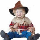 Cute Infant Silly Scarecrow Costume Baby 12-18 Months Fall Harvest Ragamuffin