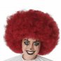 Dark Red Jumbo Afro Wig Super Frizzy Creepy Clown Evil Psycho Circus Hobo Unisex