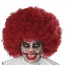 Dark Red Jumbo Afro Wig Super Frizzy Creepy Clown Evil Psycho Circus Hobo Unisex Dark Red Jumbo Afro Wig Super Frizzy Creepy Clown Evil Psycho Circus Hobo Unisex