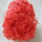 Sexy Red Horned She Devil Wig Demonia Hot Stuff Lil Red Retro Style w Bangs Rave