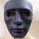 Creepy Matte Black Blank Face Costume Mask Purge Faceless Stalker Dancer Mime SWAT Creepy Matte Black Blank Face Costume Mask Purge Faceless Stalker Dancer Mime SWAT