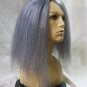 Creepy Vampire Wig Mixed Gray Frizzy Parted Uneven Zombie Hag Witch Crypt Keeper