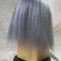 Creepy Vampire Wig Mixed Gray Frizzy Parted Uneven Zombie Hag Witch Crypt Keeper