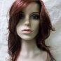 Auburn Red Layered Desperate Diva Wig Susan Housewives Comic Black Widow Lolita