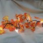 Fall Leaves Light String Set Autumn Leaf Garland Harvest Decor Thanksgiving Lite Electric