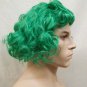 Fun Green Male Candy Creator Wig Oompa Loompa Munchkin Willy Wonka Christmas Elf