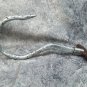 Jumbo Fake Slaughtering Hook Costume Prop Haunted Butcher Meat Shop Scarecrow