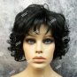 Black 80s Prom King Perm Wig 90s Wedding Singer Unisex Iola Boylan Betty Rubble